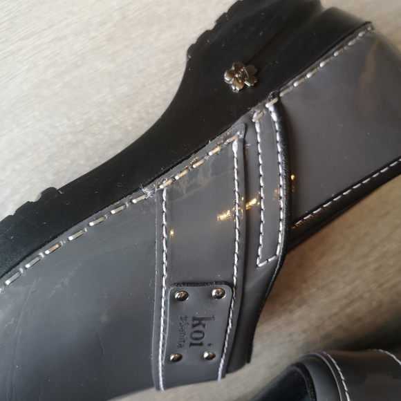 NEW! KOI Sanita Women's Lindsey Professional Clogs Nursing Shoes Patent leather - Picture 13 of 16